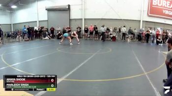 135-144 lbs Round 5 - Amaya Shook, Red Lion vs Marleigh Singh, Legacy Dragons Wrestling Club