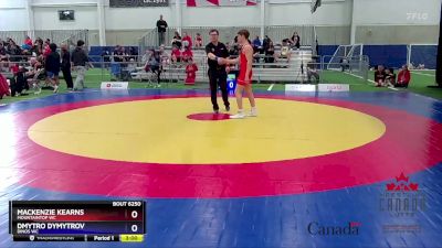 65kg Semifinal - Mackenzie Kearns, Mountaintop WC vs Dmytro Dymytrov, Dinos WC