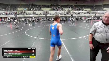 125 lbs Quarterfinal - Elijah Greenwaldt, Scoring Edge vs Colton Katzfey, Askren Wrestling Academy
