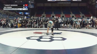 140 lbs Cons. Semis - Paisley Morrison, Oregon vs Ava Turner, West Virginia