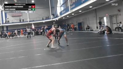 174 lbs Consi Of 16 #1 - Duncan Christensen, Lehigh - UnAttached vs Jake Jonker, Kent State