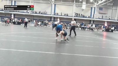 149 lbs Round Of 64 - Bryce Shelton, Air Force Academy vs Kj Monaco, Columbia