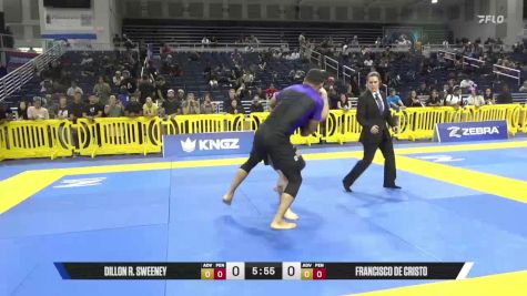 Francisco De Cristo vs Dillon R. Sweeney 2025 Pan IBJJF Jiu-Jitsu No-Gi Championship