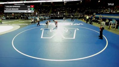 I-116 lbs Cons. Semi - Cullen Edwards, St. Francis vs Dylan Reinard, Smithtown East