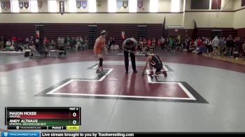 JV-12 lbs 3rd Place Match - Mason McKee, Waukon vs Andy Althaus, Epworth, Western Dubuque