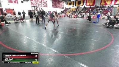 190 lbs Cons. Round 4 - Xavier Vargas-Ramos, Oak Hills vs Ace Diaz, Simi Valley