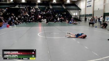 65 lbs Round 2 (8 Team) - Landyn Coufal, Midwest Destroyers vs Rowen Cannon, Black Fox Wrestling Team 2