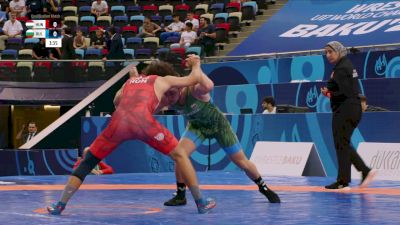 65 kg Qualif. - Vince Tibor Lang, Hungary vs Petko Petkov Sarakostov, Bulgaria