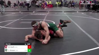 197 lbs Rd Of 32 - William Hoeft, Harvard vs Carson Brewer, Ohio