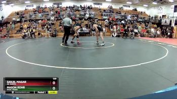 120 lbs 1st Place Match - Mason Rohr, Mass. Perry vs Sanjil Magar, Ak. North