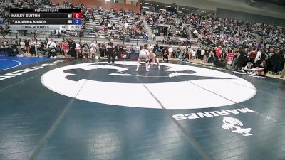 U20 Women - 72 lbs Cons. Round 5 - Hailey Sutton, MT vs Julianna Kilroy, WA