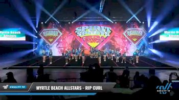 Myrtle Beach Allstars - Rip Curl [2021 L1 Junior - Medium Day 2] 2021 Spirit Sports: Battle at the Beach