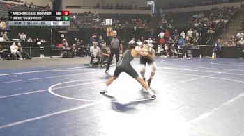 144 lbs 5th Place - Ames-Michael Hoevker, Granite Hills (SD) vs Diego Valdiviezo, Poway (SD)