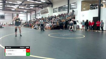 157 lbs Champ. Round 2 - Jonah Smith, West Liberty vs Blake Miller, West Liberty