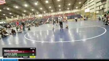 135 lbs Champ Round 1 (16 Team) - Bryan Freeman, Sanderson Wrestling Academy vs KAVRICK OLSEN, West Coast Riders