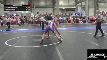 126 lbs Semifinal - Wyatt Paton, Ark City vs Julian Orrantia, Garden City