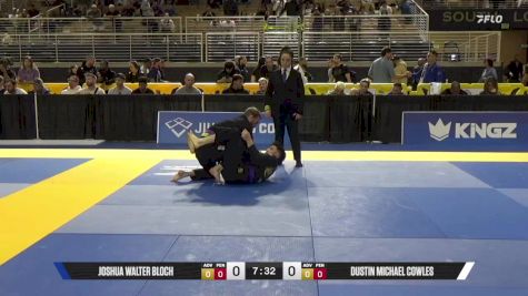 Dustin Michael Cowles vs Joshua Walter Bloch 2025 Pan Jiu Jitsu IBJJF Championship