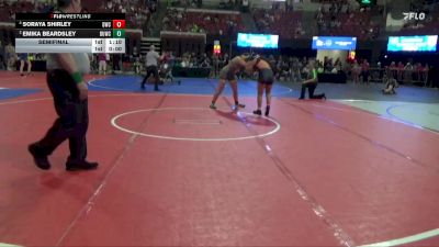 151 lbs Semifinal - Soraya Shirley, Darkhorse Wrestling Club vs Emika Beardsley, Miles City Wrestling Club