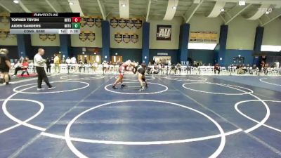 157 lbs Cons. Semi - Aiden Sanders, Noke Wrestling RTC vs Topher Tryon, Noke Wrestling RTC