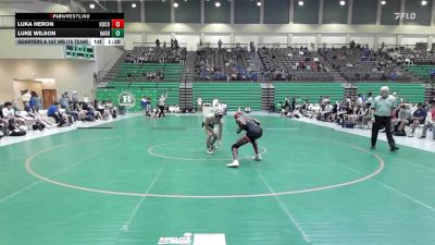 150 lbs Quarters & 1st Wb (16 Team) - Luke Wilson, Harrison vs Luka Heron, Rockdale County