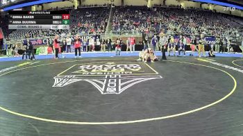Girls-115 lbs Cons. Round 2 - Meadow Gomez, Bedford Hs Girls vs Isabella Crompton, Frankfort Hs Girls