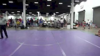 64 lbs Round 6 (10 Team) - Chase Gilbert, Distinguished Black vs Greyson Brown, 84 Athletes