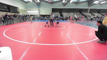 49 lbs Rr Rnd 5 - Hunter Centrella, Apex K-6 Club vs Braydon Longfellow, Washington Twp