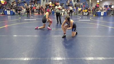 136 lbs Consy 3 - Lynnsey Ashby, Trinity vs Katie Detar, Trinity Camp Hill