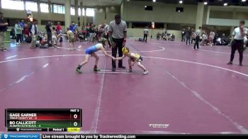 55 lbs Round 1 (6 Team) - Gage Garner, Troup County WC vs Bo Callicott, Alabama Elite Black&nbsp;