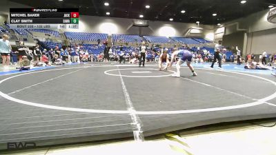 132 lbs Semifinal - Mitchel Baker, Jackson vs Clay Smith, SAWA