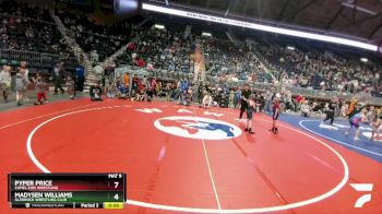 53 lbs Quarterfinal - Hawk Hecker, North Big Horn Rams vs Austin Abarca, Casper Wrestling Club