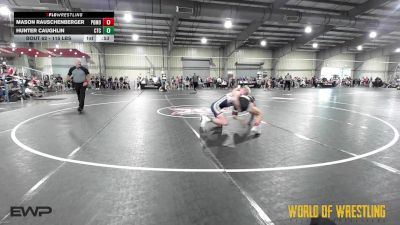 115 lbs Consi Of 32 #2 - Mason Rauschenberger, Pomona Elite vs Hunter Caughlin, Cleveland Takedown