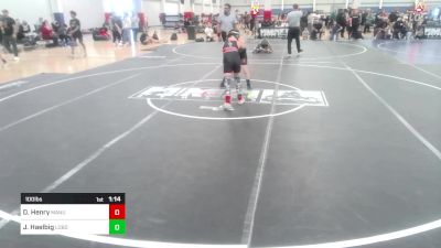 100 lbs Rr Rnd 3 - Dylan Henry, Manu WC vs Jax Haelbig, Lobos