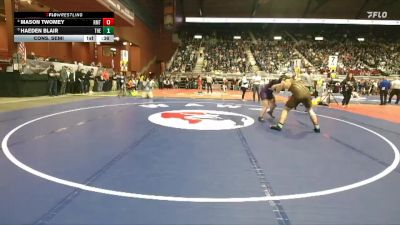 2A-215 lbs Cons. Semi - Mason Twomey, Rocky Mountain vs Haeden Blair, Thermopolis