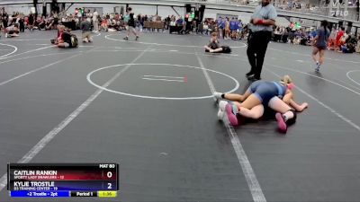 120 lbs Round 5 (8 Team) - Kylie Trostle, D3 Training Center vs Caitlin Rankin, 5forty Lady Brawlers