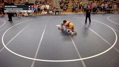 150 lbs Cons. Round 4 - Nolan Ferrell, WI vs Braden Shoemaker, SD