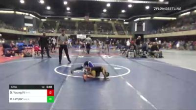 52 lbs Semifinal - Dozier Young IV, Pittsburgh vs Ryder Limpar, Walnutport