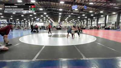 230 lbs Round Of 16 - Rafael Flores, NC vs Brennen Burkholder, NH