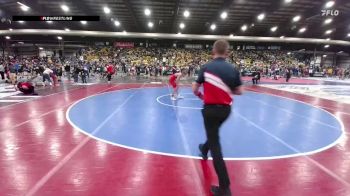 120 lbs 1st Place Match - Kasen Lopez, Siouxland Wrestling Academy vs Kash Koopmans, Siouxland Wrestling Academy