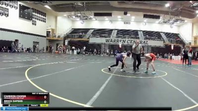 77 lbs 1st Place Match - Cameron Cooper, Dragon Wrestling Club vs Brock Dapshis, Indiana