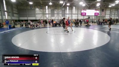 69 lbs Cons. Semi - Sarah Henckel, CT vs Ella Poalillo, NJ
