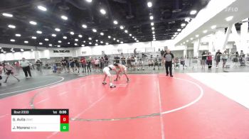 123 lbs Consolation - Gustavo Avila, Central Coast Most Wanted vs Joseph Moreno, Reign WC