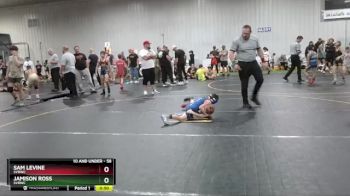 58 lbs Round 2 - Jamison Ross, SVRWC vs Sam Levine, SVRWC