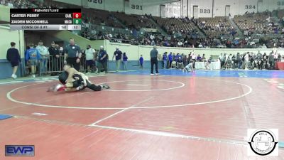 120 lbs Consi Of 8 #1 - Carter Perry, Carl Albert vs Zaiden McConnell, MacArthur Wrestling