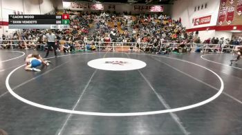 120 lbs Quarterfinal - Cache Wood, Sheridan vs Tavin Vendetti, Green River