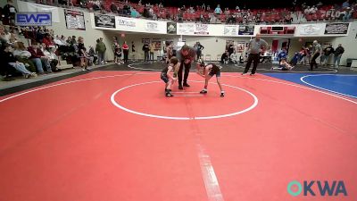 37-40 lbs Rr Rnd 1 - Genesis Byrne, Miami vs Sofia Byrne, Miami