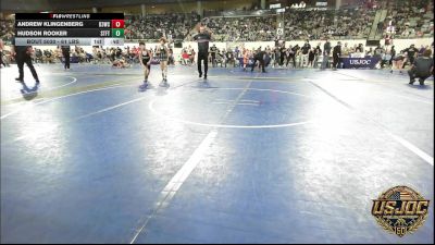 61 lbs Semifinal - Andrew Klingenberg, D3 Wrestling Cluib vs Hudson Rooker, Standfast