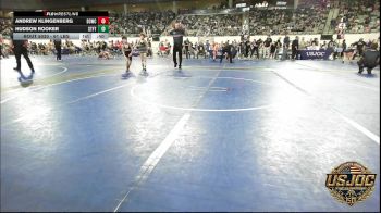 61 lbs Semifinal - Andrew Klingenberg, D3 Wrestling Cluib vs Hudson Rooker, Standfast