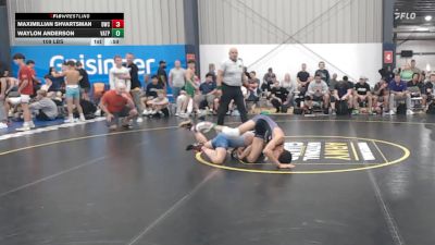 109 lbs Rr Rnd 2 - Maximillian Shvartsman, DoughBoy WC - BHS vs Waylon Anderson, Virginia Team Predator - BHS