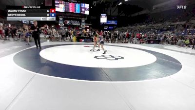 100 lbs Champ. Rd Of 64 - Leland Frost, AZ vs Gavyn DeCol, UT
